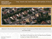Tablet Screenshot of omnipropmgmt.com